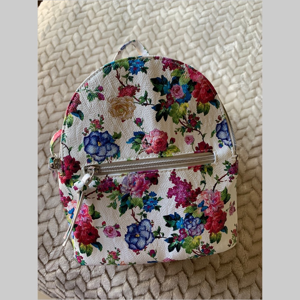 Mini floral book bag
